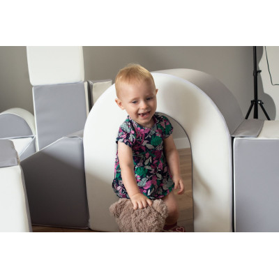 4 XXL-Softplay-Spielbausteine Brücke-Set
